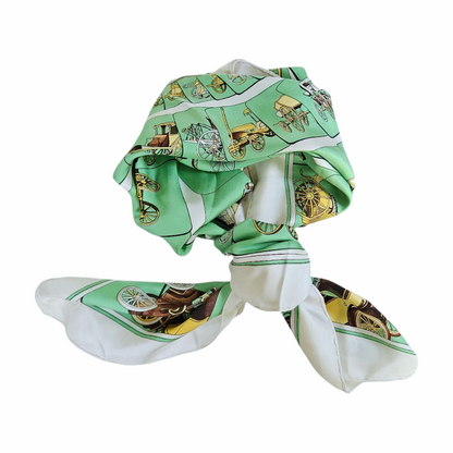 90cm Silk Carré “Carrosserie” by Philippe Ledoux- Hermès