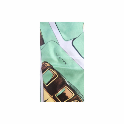 90cm Silk Carré “Carrosserie” by Philippe Ledoux- Hermès