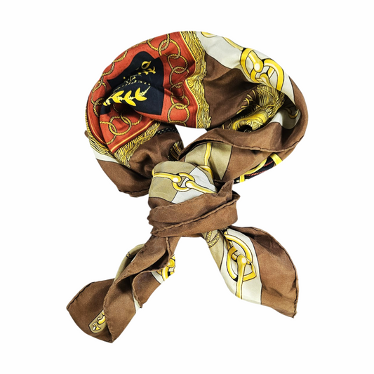 90cm Carré en Soie - “Cliquetis” - Hermès