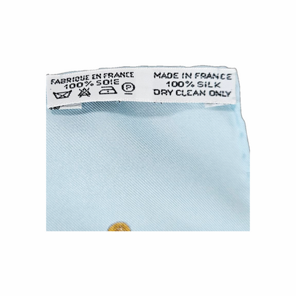 90cm Carré - “Musée” silk scarf by Philippe Ledoux - Hermès