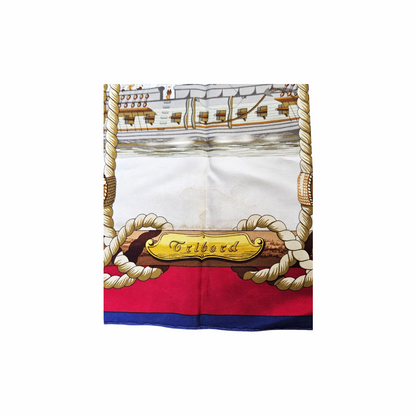 90cm Carré en Soie - “Tribord” - Hermès