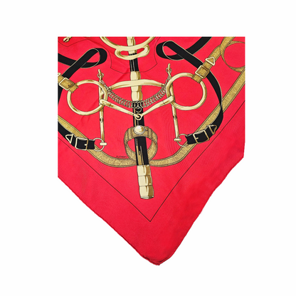 90cm Carré - Silk Scarf "Éperon D´Or" - Hermès
