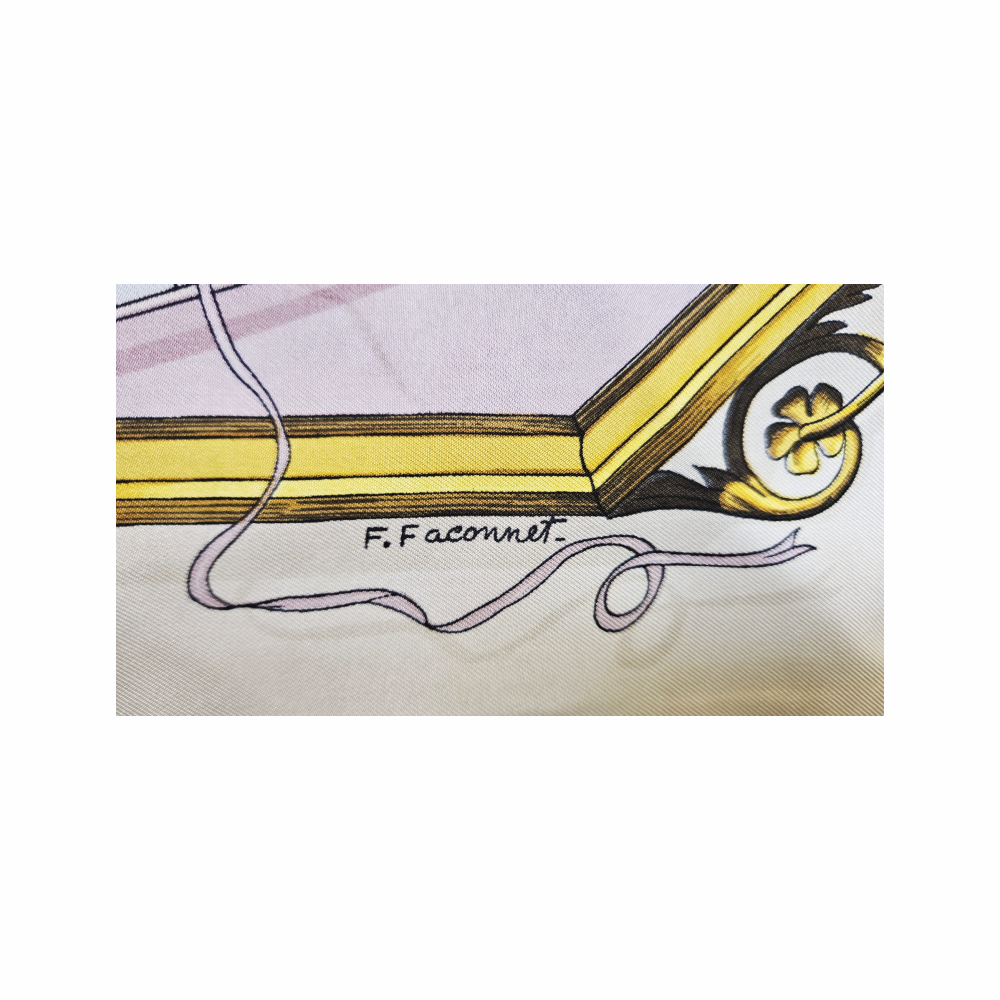 90cm Silk Carré “Dies Et Hore” - Hermès