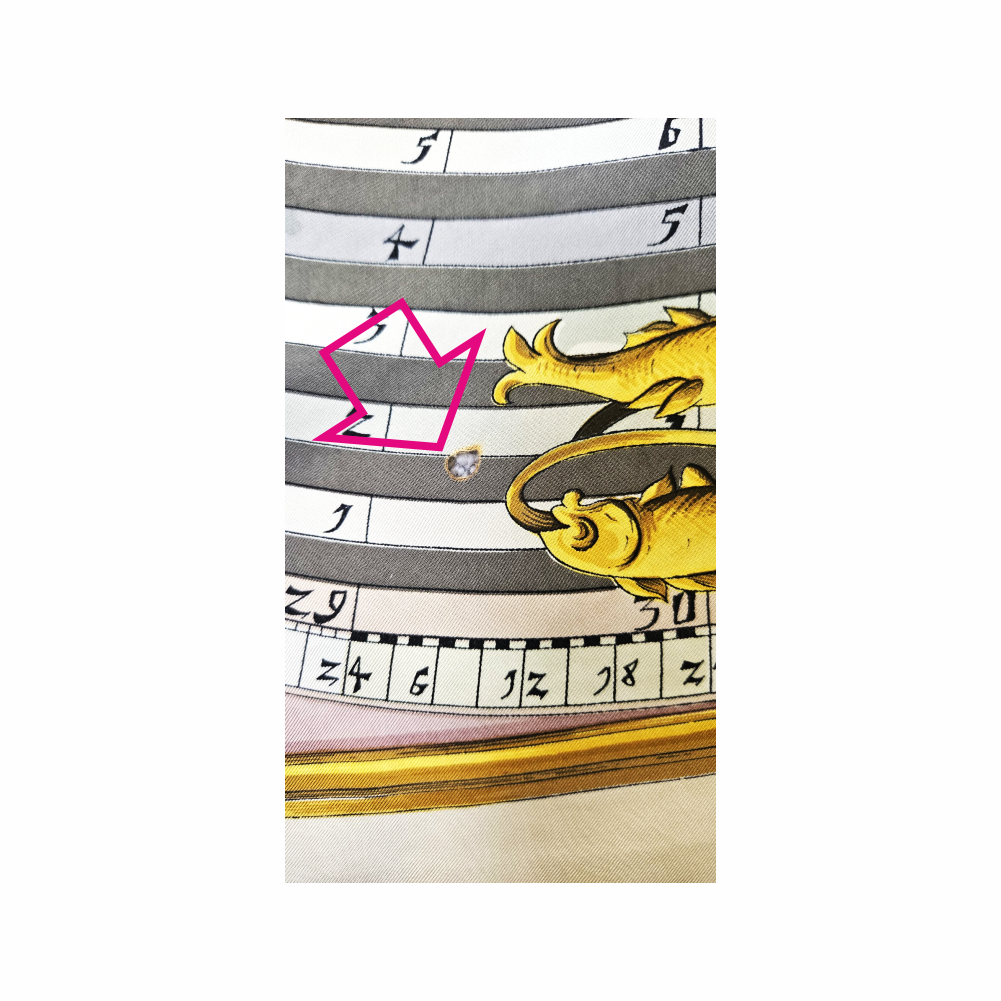 90cm Silk Carré “Dies Et Hore” - Hermès