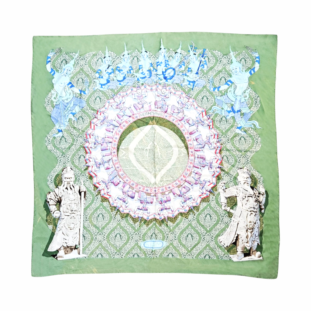 90cm Carré - “Siam” by Rybal - Hermès