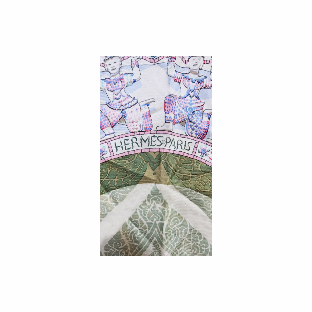 90cm Carré - “Siam” by Rybal - Hermès