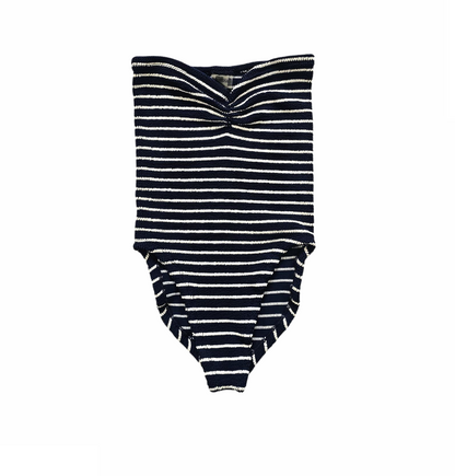 Brooke Strapless Seersucker Swimsuit - Hunza G