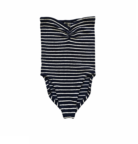 Brooke Strapless Seersucker Swimsuit - Hunza G