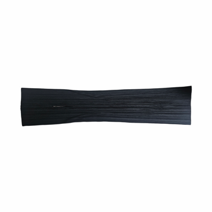 Vintage Issey Miyake black engineered pleated scarf with sculptural drape

Draped image: