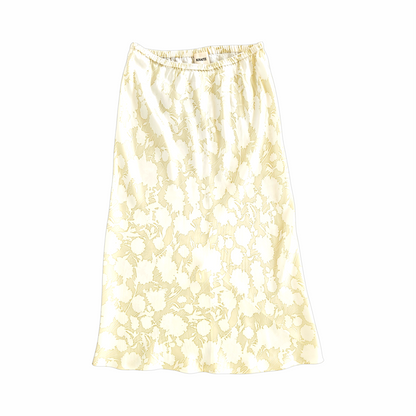 Floral Midi Skirt - Khaite - Re:Velvet