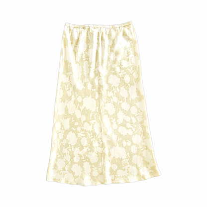 Floral Midi Skirt - Khaite - Re:Velvet
