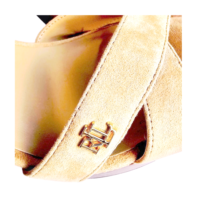 High Heel Suede Sandals - Lauren by Ralph Lauren