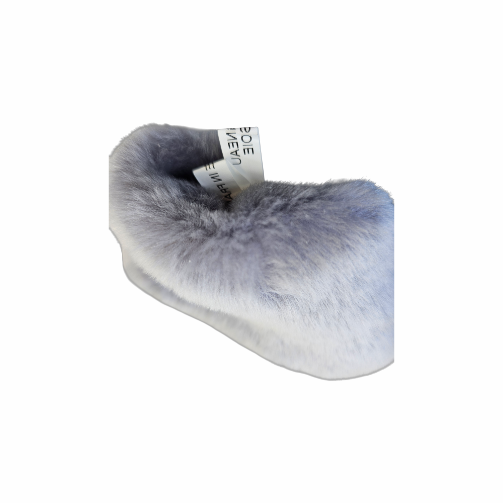 Vintage Suede Lambskin Gloves with Fur Cuffs & Anagram Embroidery - Re:Velvet