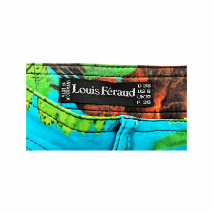 Tropical Print High-Rise Trousers - Louis Féraud - Re:Velvet