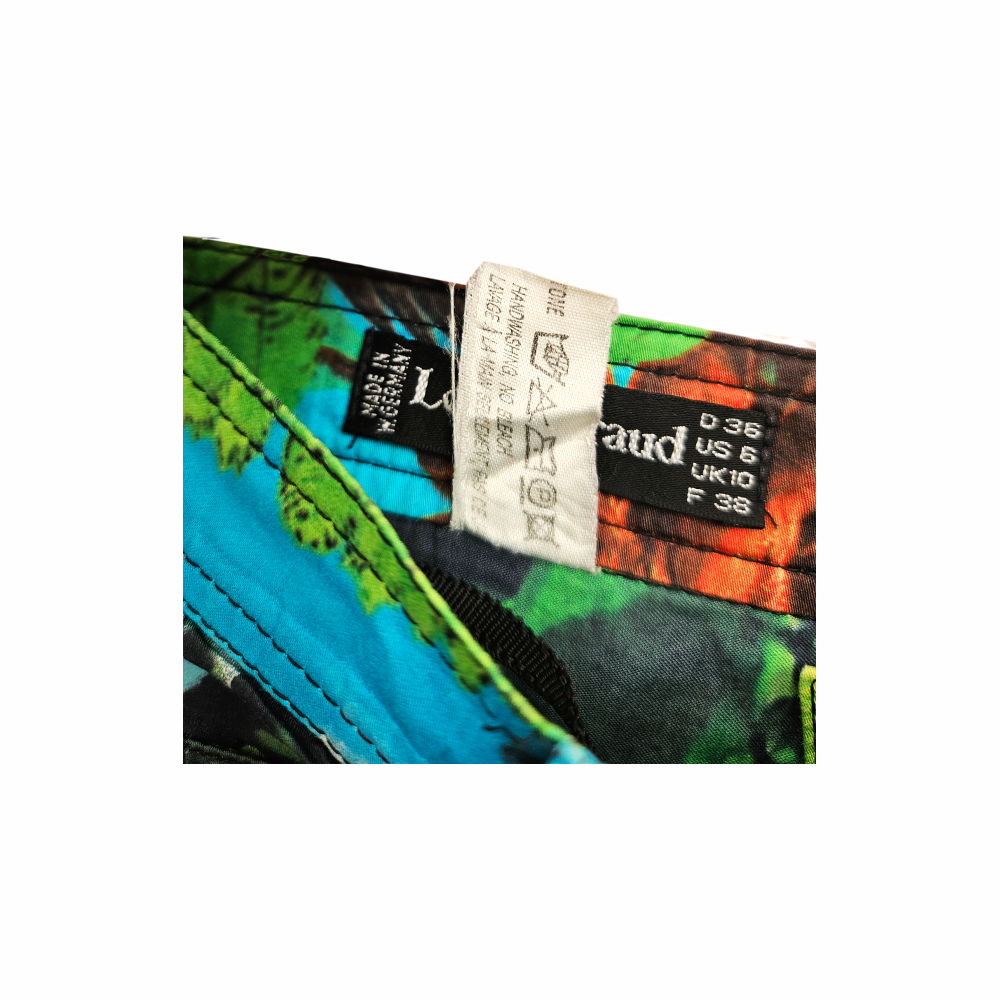 Tropical Print High-Rise Trousers - Louis Féraud - Re:Velvet