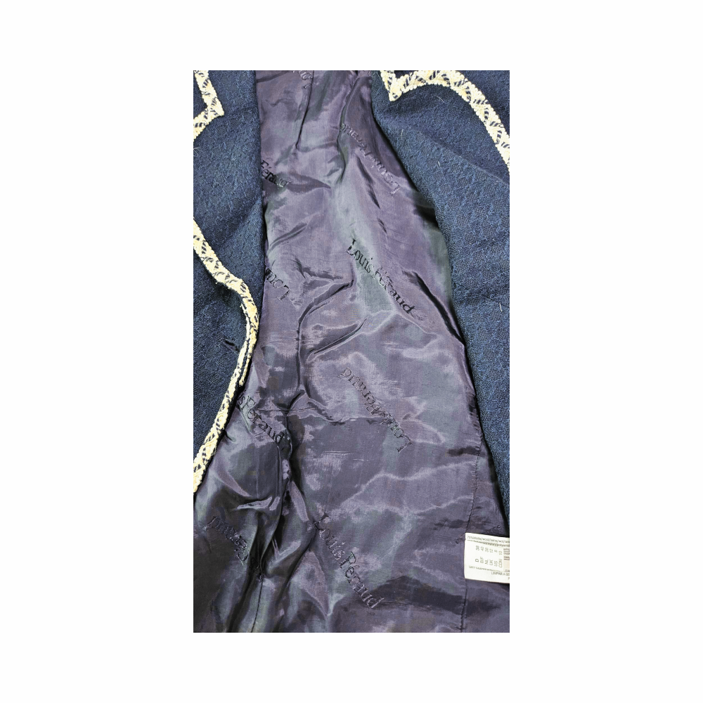 Vintage 1980s Bouclé Tweed Longline Jacket - Louis Féraud