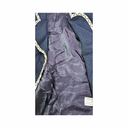 Vintage 1980s Bouclé Tweed Longline Jacket - Louis Féraud