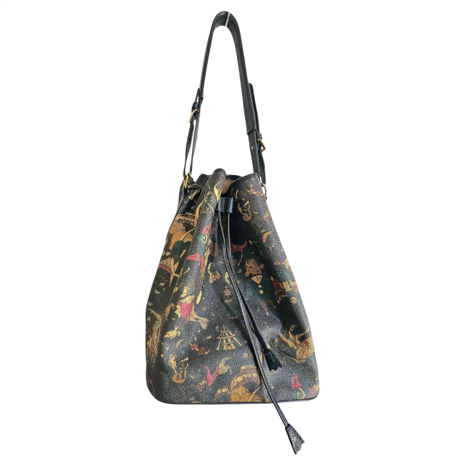 Magic Circus Leather Bucket Bag - Piero Guidi