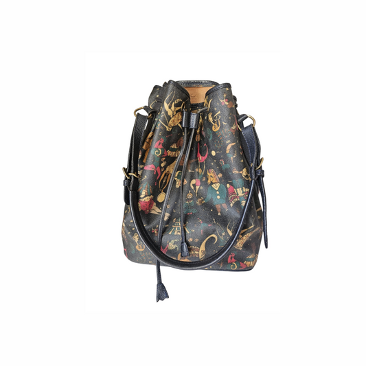 Sac seau en cuir Magic Circus - Piero Guidi