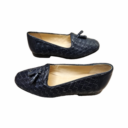 1990s Woven Leather Tassel Loafers – Marks & Spencer St Michael