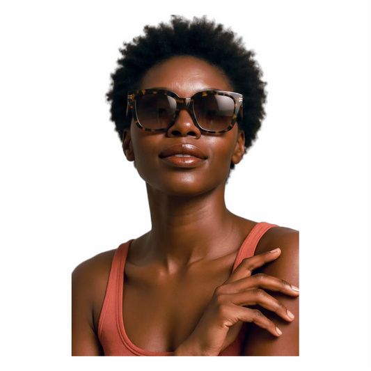 Tortoiseshell Square Sunglasses with Gradient Lenses -  Marc Jacobs - Re:Velvet