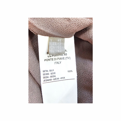 Sleeveless Silk Dress with Contrast Trim – Marni