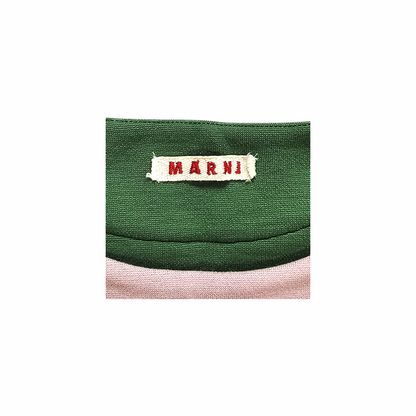 Cotton Jersey Jumper with Dot Patches  - Marni
