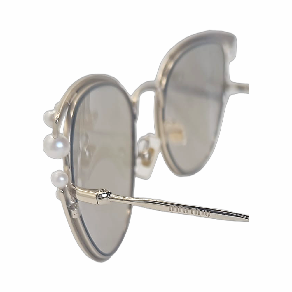 MU 62VS Pearl Cat-Eye Sunglasses - Miu Miu