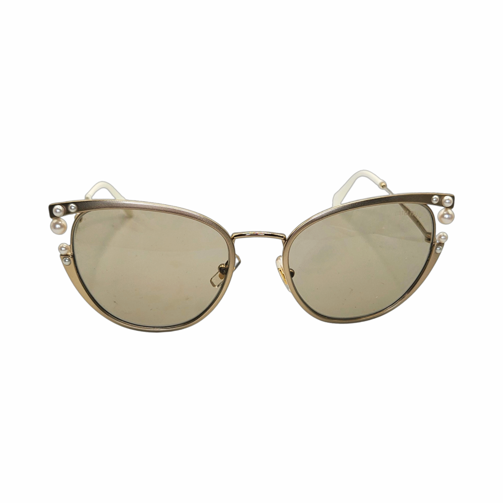 MU 62VS Pearl Cat-Eye Sunglasses - Miu Miu