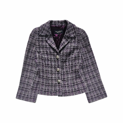 Tailored Wool Tweed Blazer  - Paul Costelloe Dressage