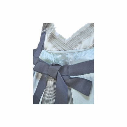 Silk Dress with Embroidered Collar - Philosophy Di Alberta Ferretti