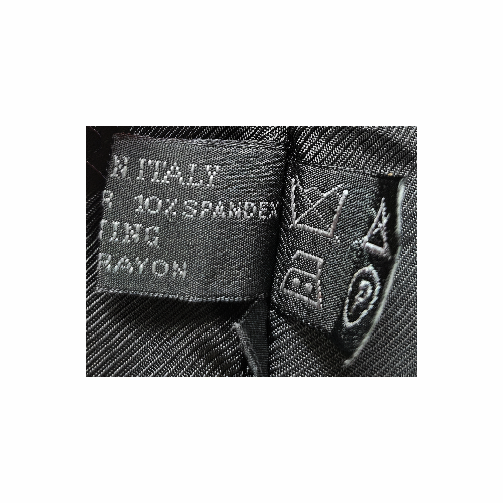 Prada Milano black fitted tailored jacket, Made in Italy, size 42, with sculpted seam detailing, full lining, Prada branded zips and pockets.