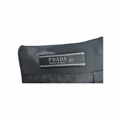 Vintage Black Pencil Skirt - Prada - Re:Velvet