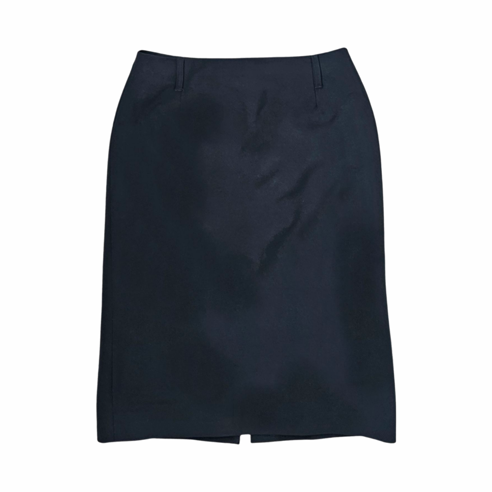 Vintage Black Pencil Skirt - Prada - Re:Velvet