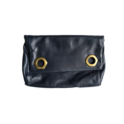 Leather Clutch Bag - Ruiz & Muso