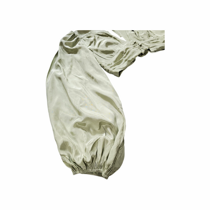 Puff Sleeves Cropped Top - Runaway