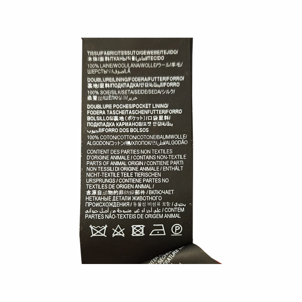 Two-Button Wool Blazer  - Saint Laurent