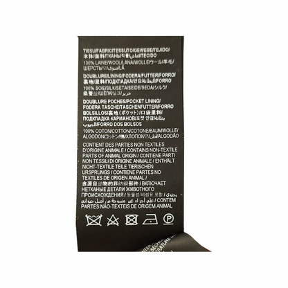 Two-Button Wool Blazer  - Saint Laurent