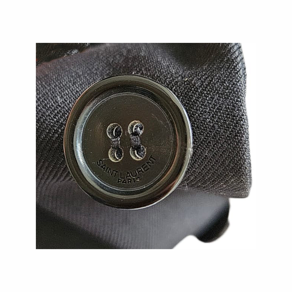 Two-Button Wool Blazer  - Saint Laurent