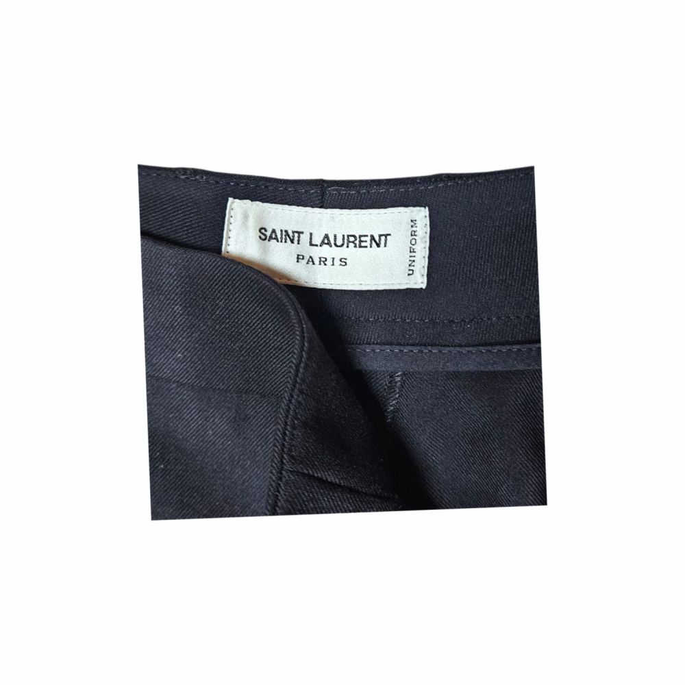 Wool Tapered Trousers - Saint Laurent
