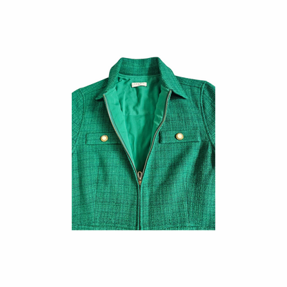 Zip-Up PlaySuit in Tweed - Sandro