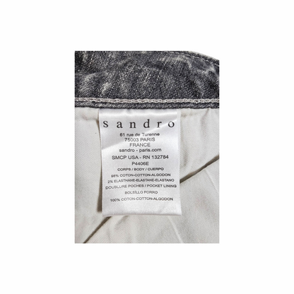 Acid Wash Skinny Jeans - Sandro
