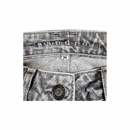 Acid Wash Skinny Jeans - Sandro