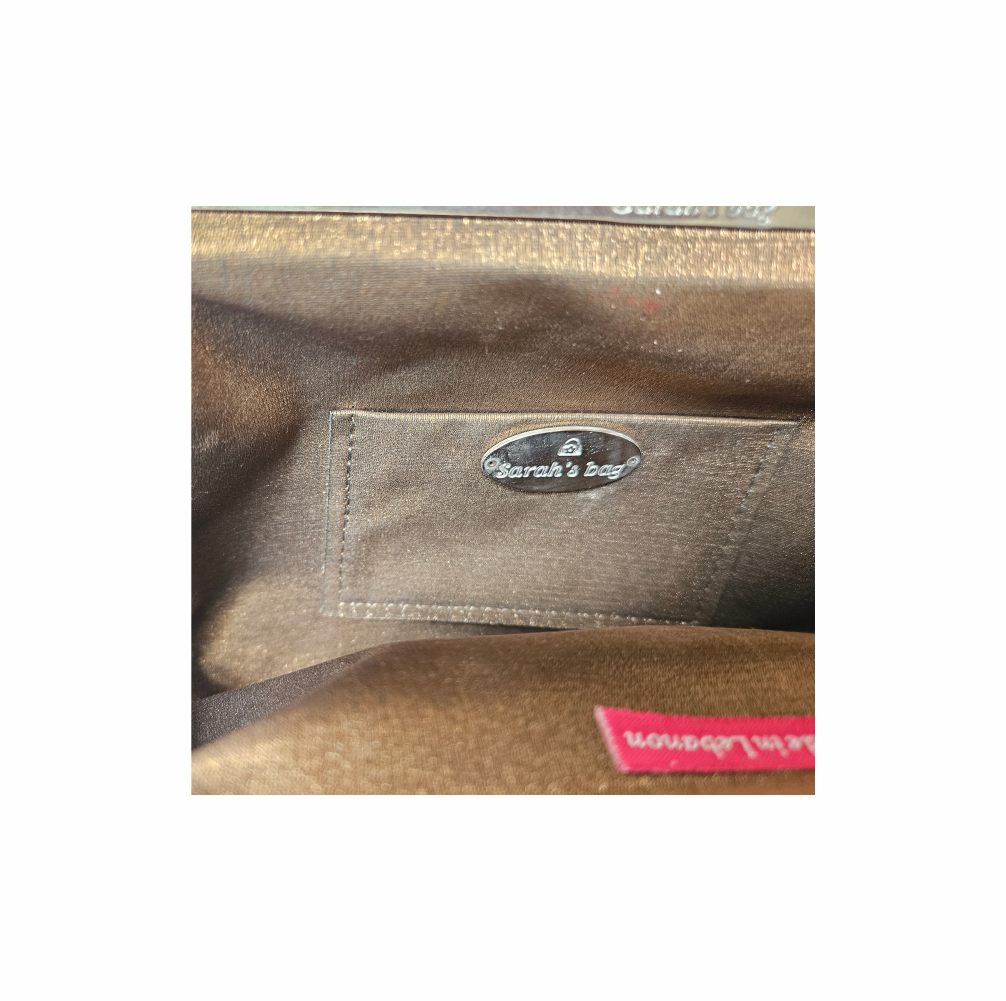Cabaret Frame Clutch with Silver-Tone Frame - Sarah´s Bag - Re:Velvet