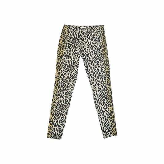 Leopard Print Skinny Jeans - Scotch & Soda