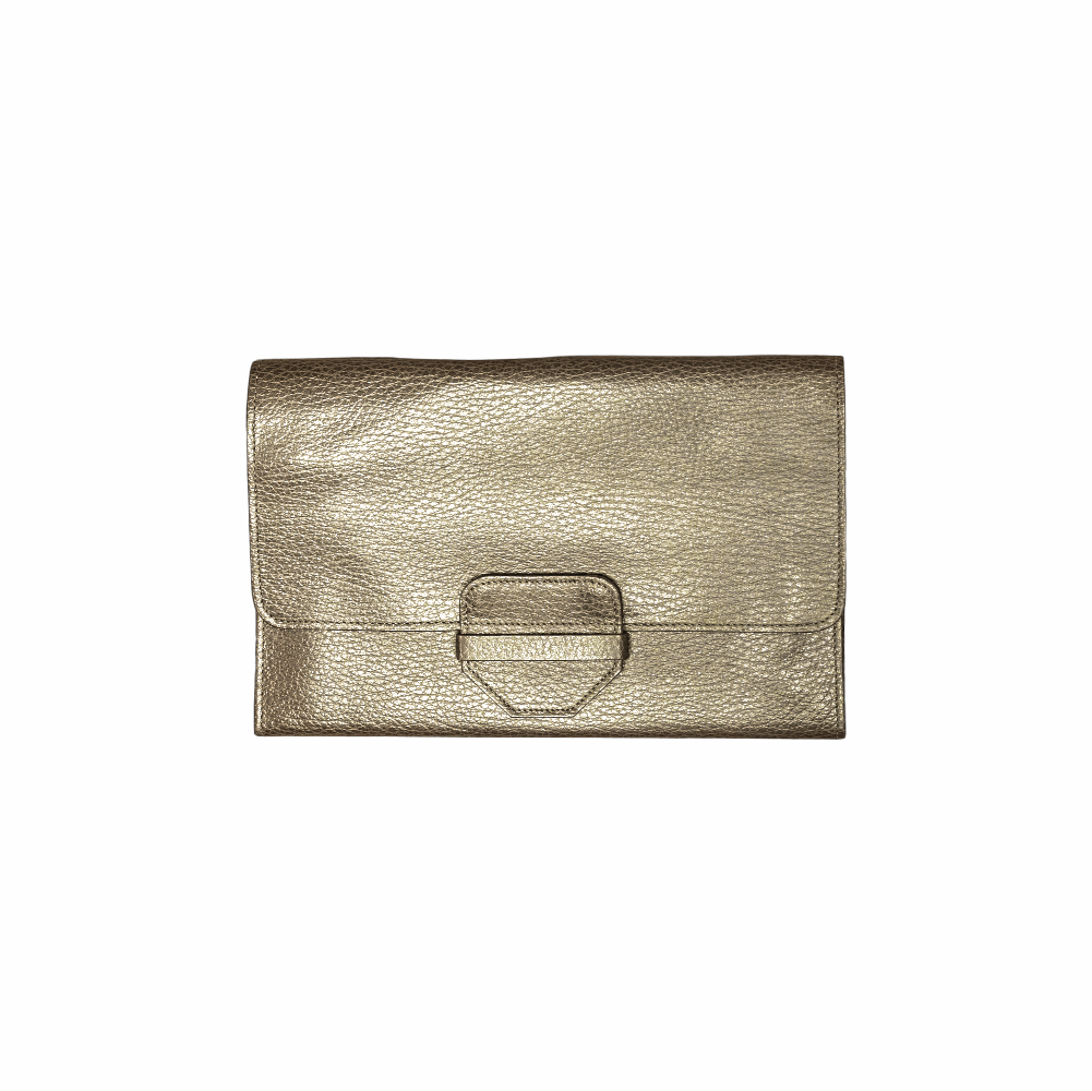 Metallic Leather Travel Document Holder - Smythson of Bond Street