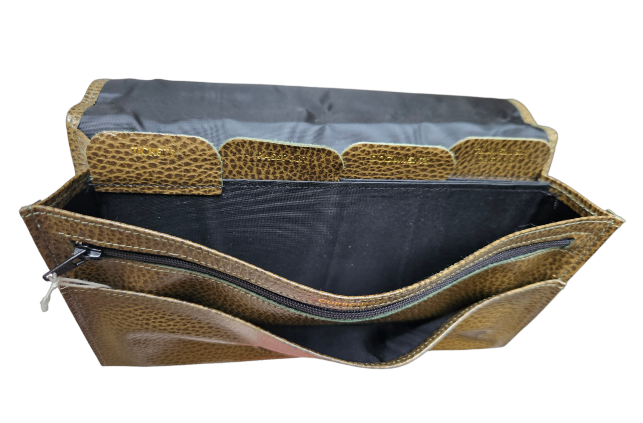 Metallic Leather Travel Document Holder - Smythson of Bond Street