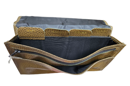 Metallic Leather Travel Document Holder - Smythson of Bond Street