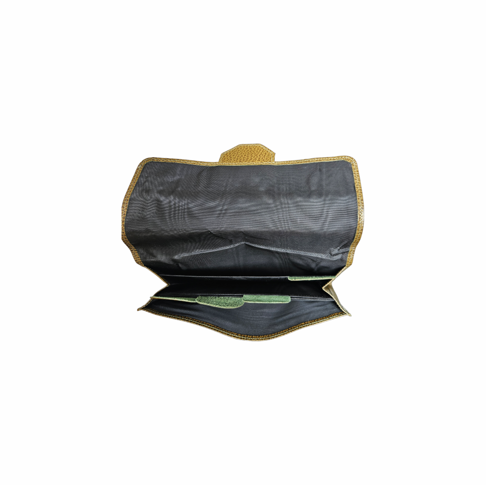 Metallic Leather Travel Document Holder - Smythson of Bond Street