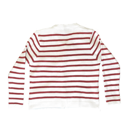 Red Stripes Cardigan - Re:Velvet